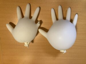 ゴム手袋だけでできるおっぱいオナホのおすすめの作り方と使い方４