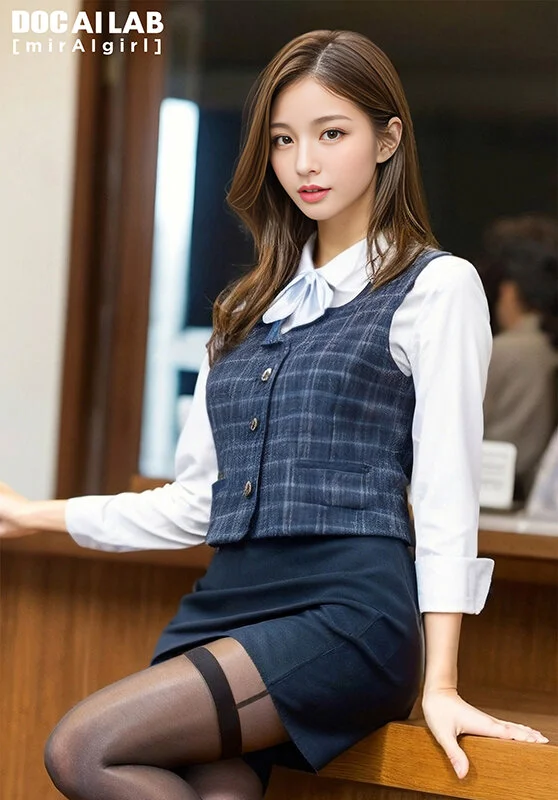 空想制服美少女 働くOL編 Vol.02 受付嬢 OL制服